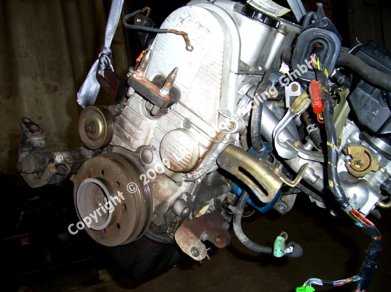 Honda Civic EJ9 original Motor D14A3 1.4 55kw Schalter BJ1996